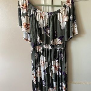 Beautiful Green Maxi Dress